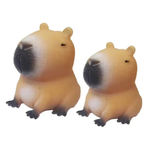 Capybara Squishy Stress Toy — Soft Silicone Squeeze & Fidget for Kids & Adults